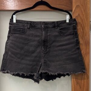American Eagle Outfitters Charcoal Jean Shorts